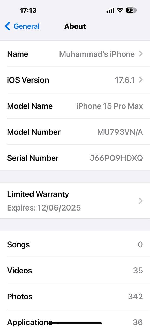 iPhone 15 Pro Max PTA Approved | Natural | 100 Health | 10 Mo Warranty 4