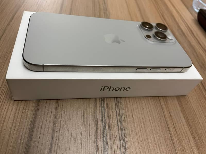 iPhone 15 Pro Max PTA Approved | Natural | 100 Health | 10 Mo Warranty 10