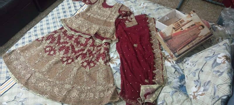 bridal lengha by saleem brothers 0