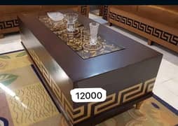 versace center table, Dining Table, bed set and sofa