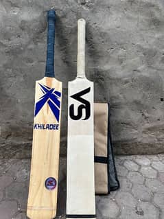 2 Cricket Bats Just 1 Day use For Sale Neat and Cleann 10/10 Good