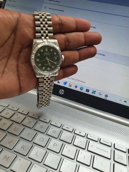 ROLEX DATEJUST LUXURIOUS GREEN 1