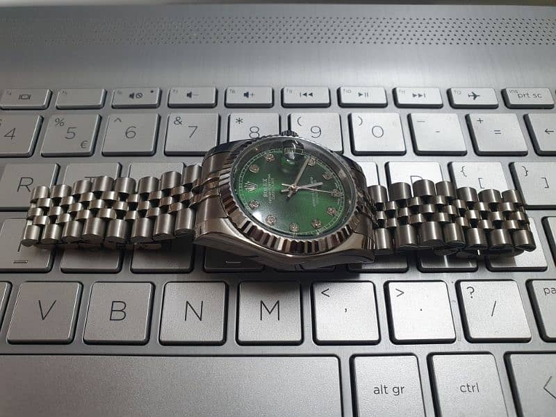 ROLEX DATEJUST LUXURIOUS GREEN 3