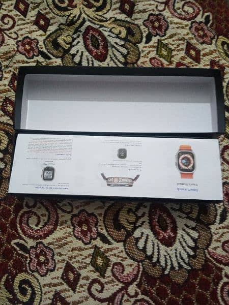 t900 ultra smartwatch with complete box lush condition 1