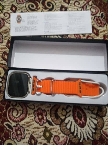 t900 ultra smartwatch with complete box lush condition 2