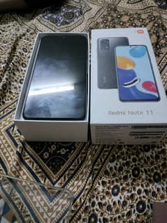 Xiaomi REDME NOTE 11 COMPLETE BOX ORiginal charger only glass chamged