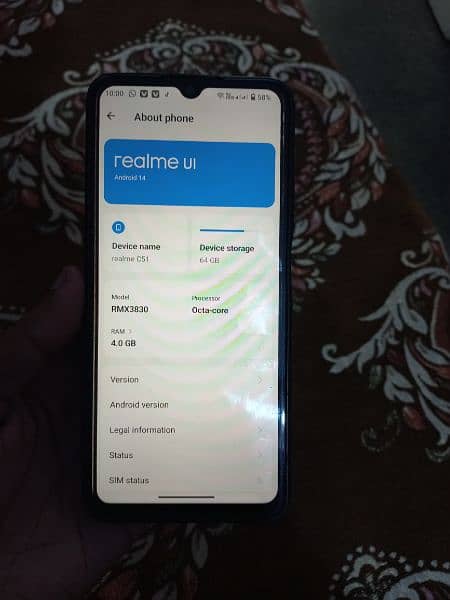 realme c51 9 month wranty 10.10 condition 9