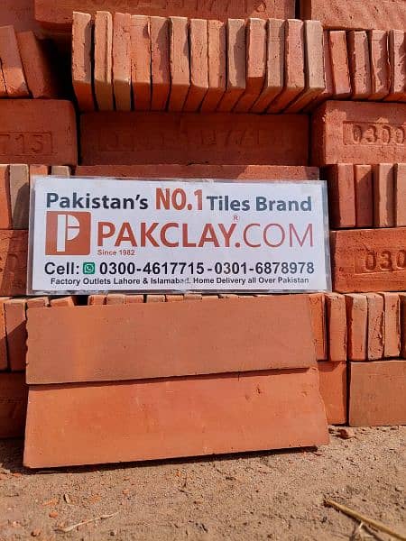 Red Gutka Brick Wall Tiles Design Price in Pakistan 4