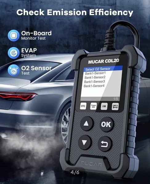 MUCAR CDL20 Universal OBD2 Scanner 3