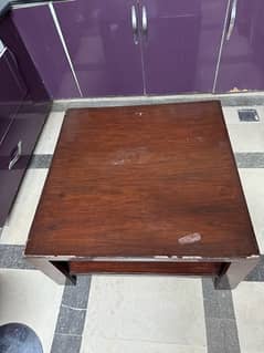 Wooden table 3ft x 3ft