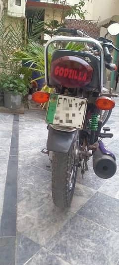 Honda 125 2017 model in good condition