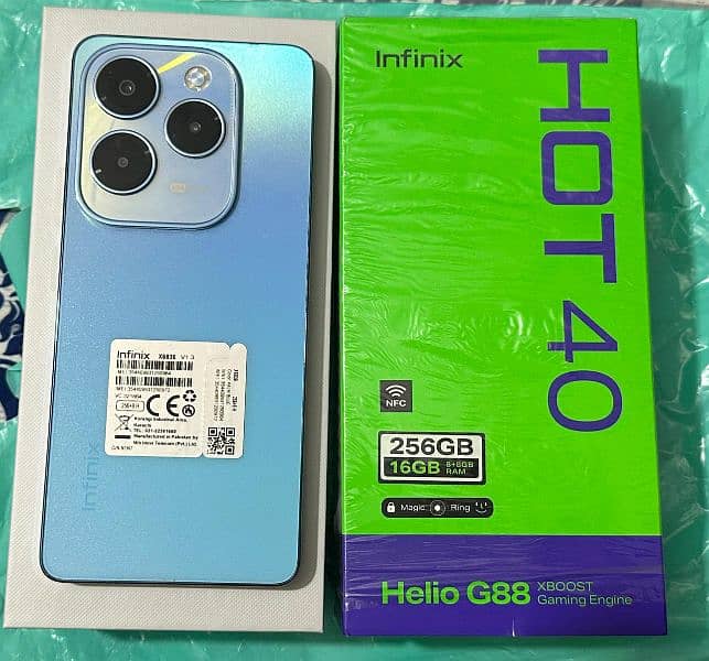 Infinix Hot 40 256GB 16 GB for sale 0