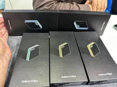 Samsung galaxy Z Flip 6 8gb 256gb Box pack fresh stock Available