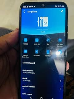 Tecno spark 6Go 4/64