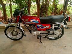 Honda 125 model 2022, second honour, running 8121 km 0