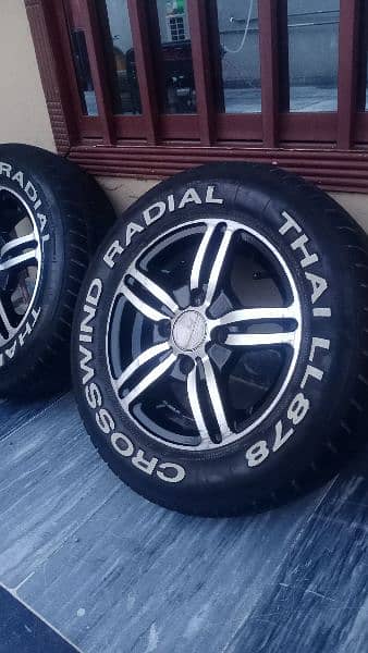 12 inch alloy rims and tyres 2