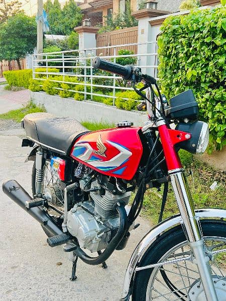 honda (cg125 2022) colour red 4