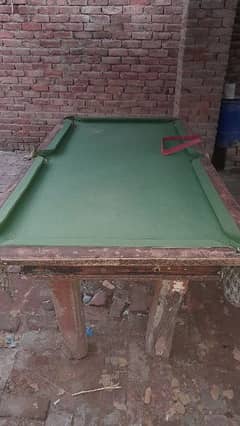 2 billiard/snooker tables 6×3