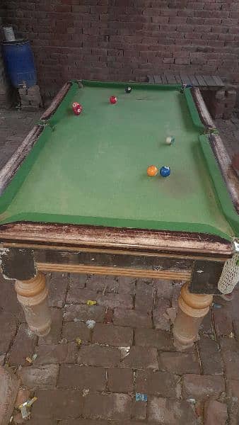 2 billiard/snooker tables 6×3 2