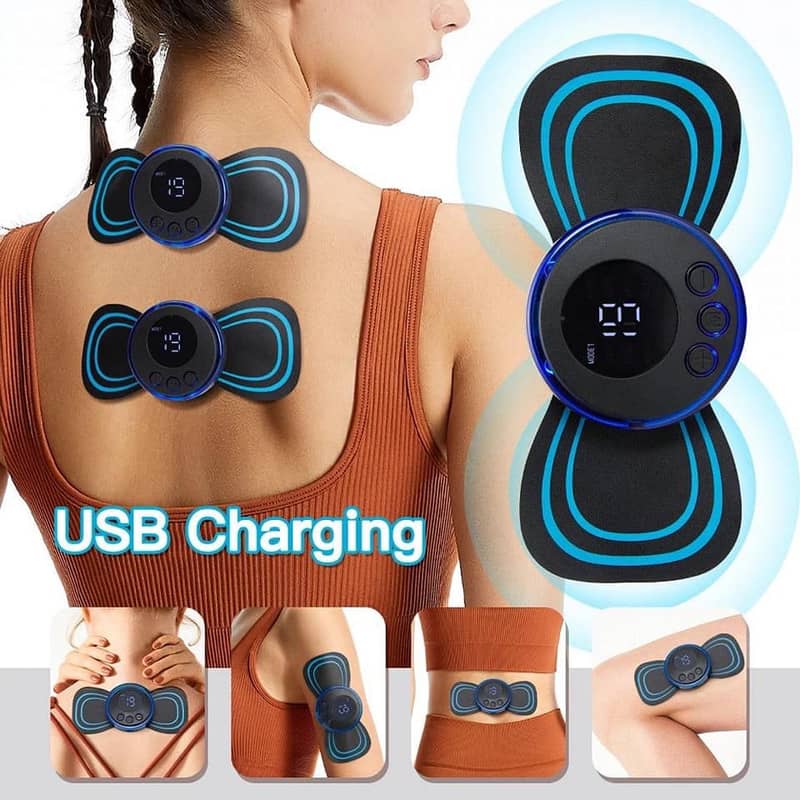 EMS Mini Body Massager Portable and Rechargeable 1