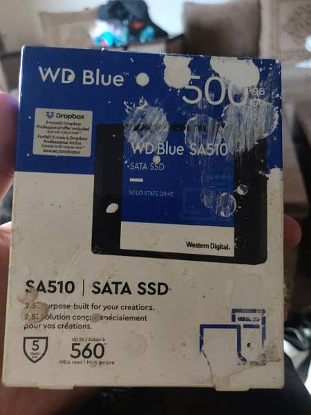 WD SATA SSD 500GB BRAND NEW FOR SALE FOR COMPUTER AND LAPTOP 2