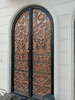 main house door