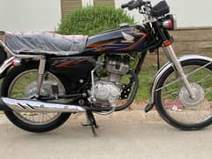 Honda CG 125 2018 MODEL BLACK COLOUR