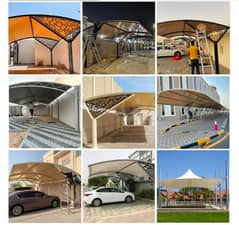 Tensile Sheds | Car Porch | Wall mounted sheds | Roofing Shades