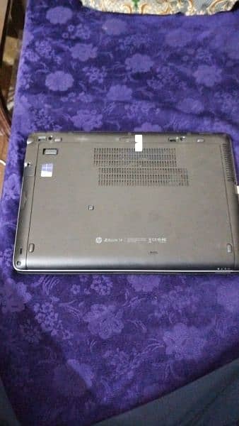 HP Zbook 14 core i7 5th generation 3