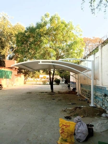 Tensile Car Parking Shade | Car Porch | Marquee Shed | Pole shed 2