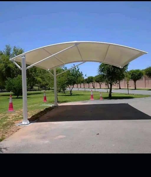 Tensile Car Parking Shade | Car Porch | Marquee Shed | Pole shed 13