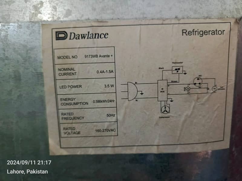 Dawlance Fridge inverter GD medium size  (0306=4462/443)Lavishh sett 10