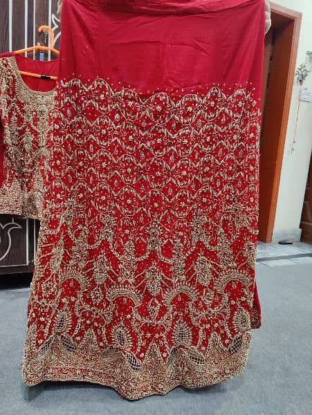 Bridal Lehenga Red Colour 3