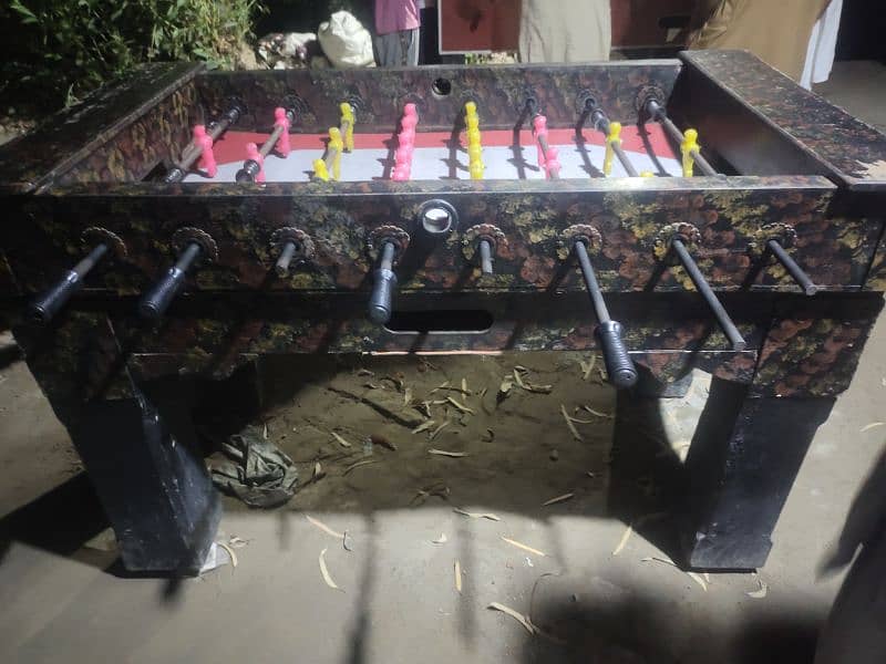 foosball table game all ok 10by9.9 condition 1