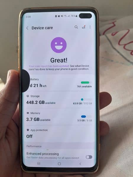 Samsung S10 Plus Mobile For Sale 8gb+512gb (Urgent Sale) Dual Sim 4