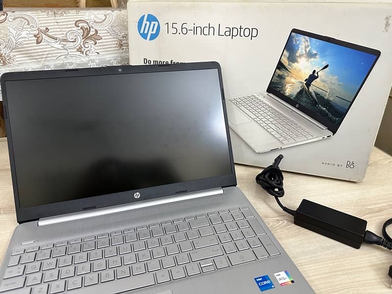 HP i5 11th Gen 15.6 inch Laptop Complete Box 6