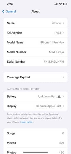 Iphone 11 pro max / 256gb / PTA Approved 0