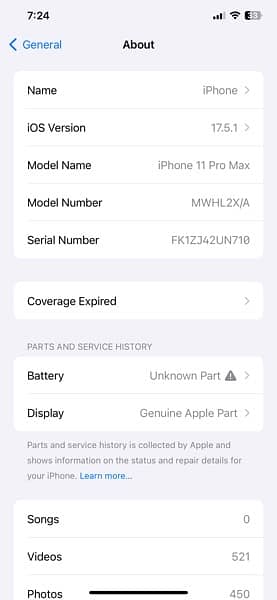 Iphone 11 pro max / 256gb / PTA Approved 0