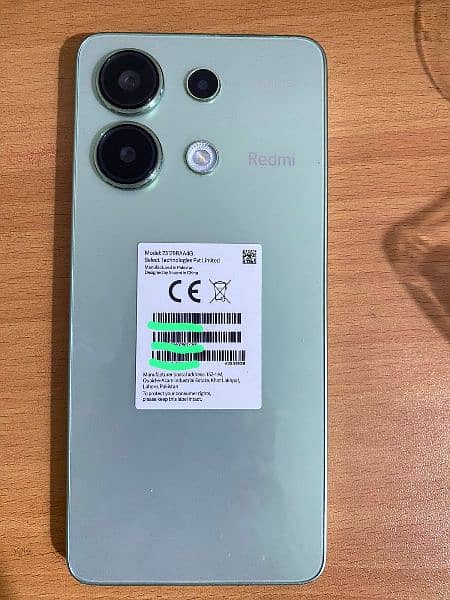 Redmi Note 13 256GB 8+8 GB RAM 6 months used 0