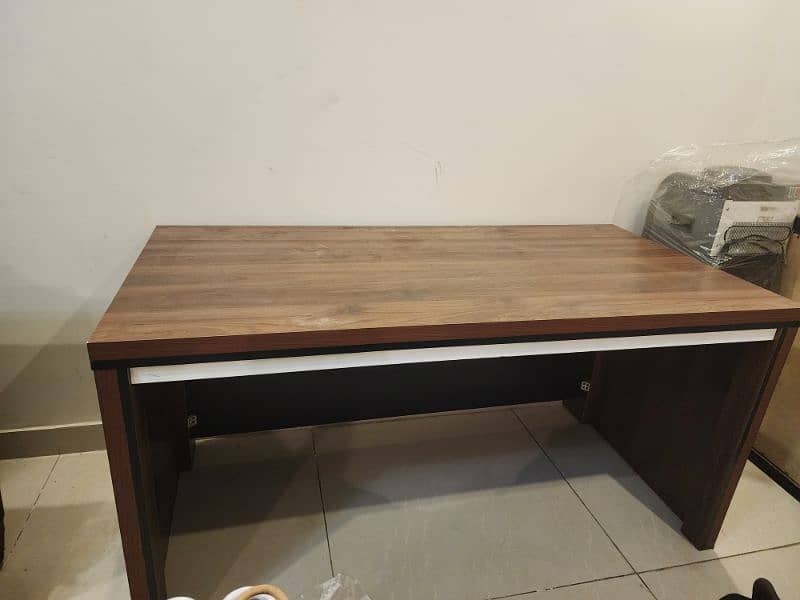 Office Table brown colour 2