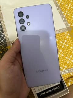 Samsung A32 single hand female use good condition 9/10