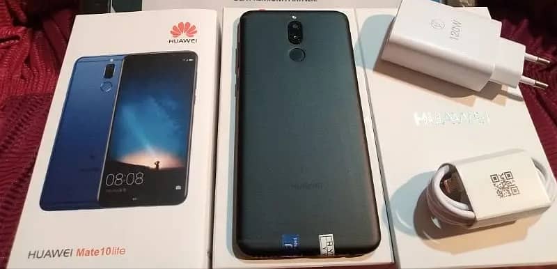 Huawei mate 10 lite (Box + Charger) 1