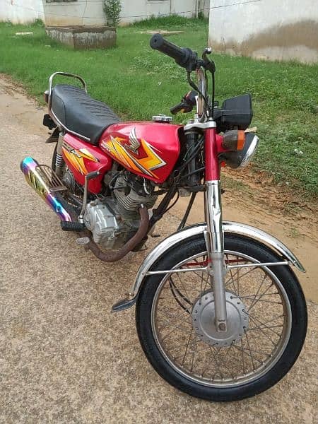 Honda 125 model 2021 Karachi number urgent sale (03361309102) 1