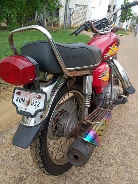 Honda 125 model 2021 Karachi number urgent sale (03361309102) 3