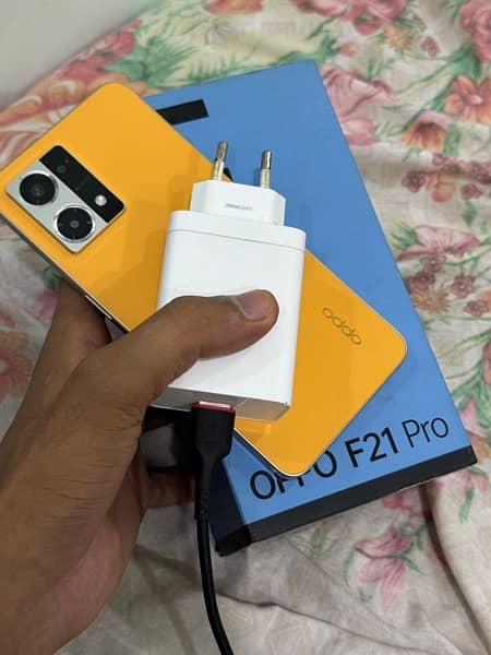 oppo f21 pro 10/10 2 month used with box and 33w charger 0