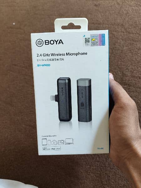 Boya By WM3D Wireless Mic 0