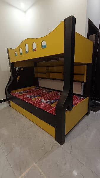 Bunk bed | Kid wooden bunker bed | kids bed | Double bed | Triple bed 2