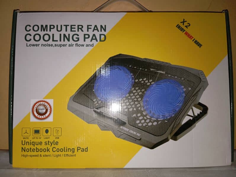 Laptop Cooling pad  X2 4