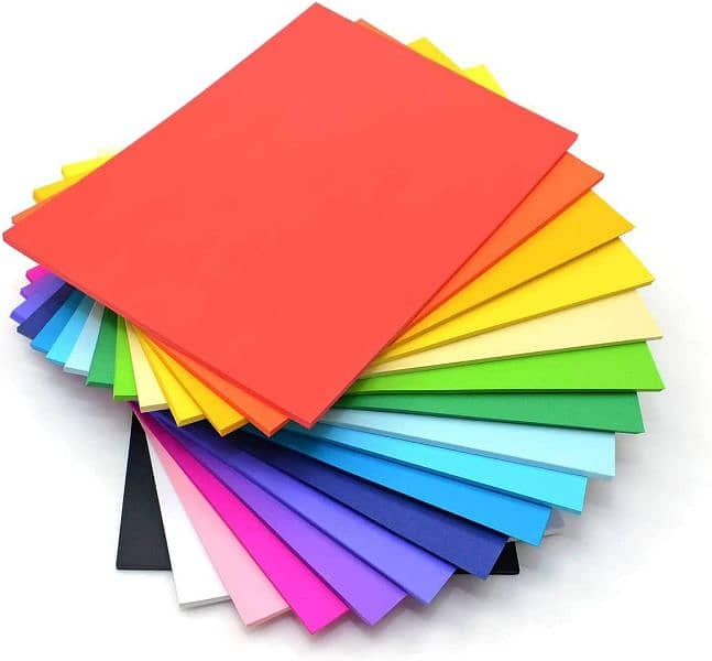 paper sheets colourful 0