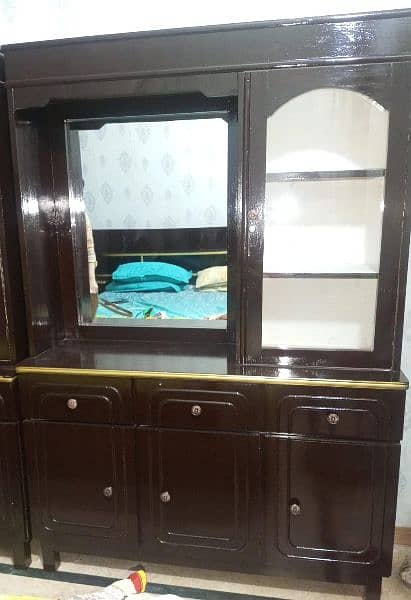 bed dressing table and showcase 2